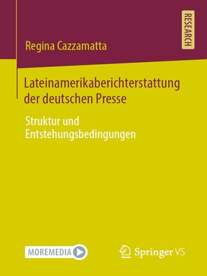 cover image of Lateinamerikaberichterstattung der deutschen Presse